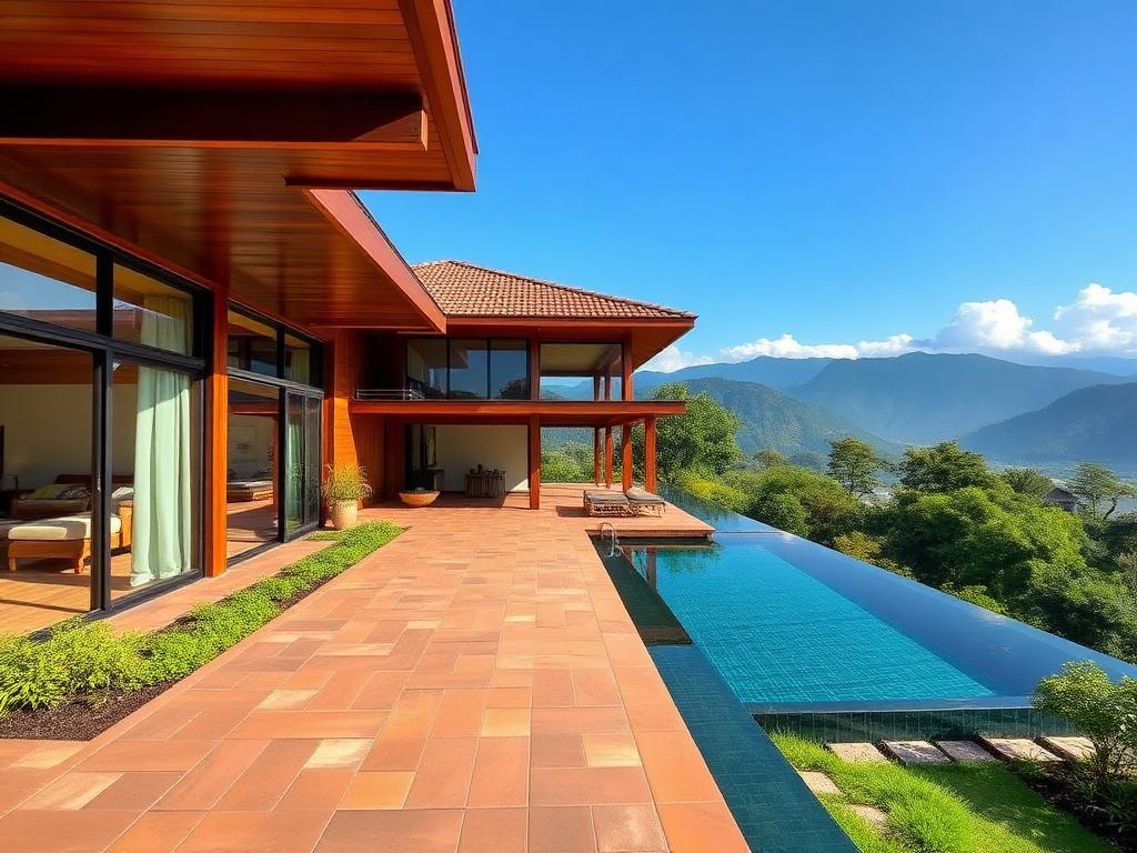 Lakeside Mountain View Villa